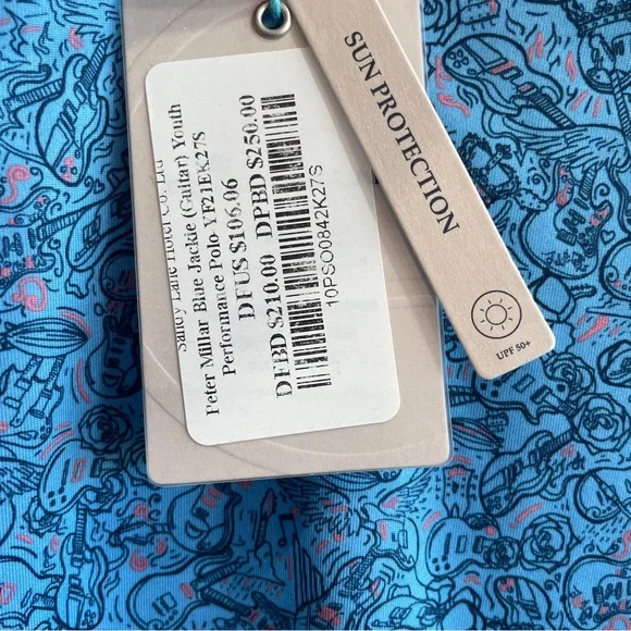 Boys Blue Peter Miller Polo Shirt - Picture 2 of 5